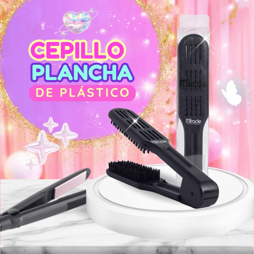 Cepillo Plancha Plástico