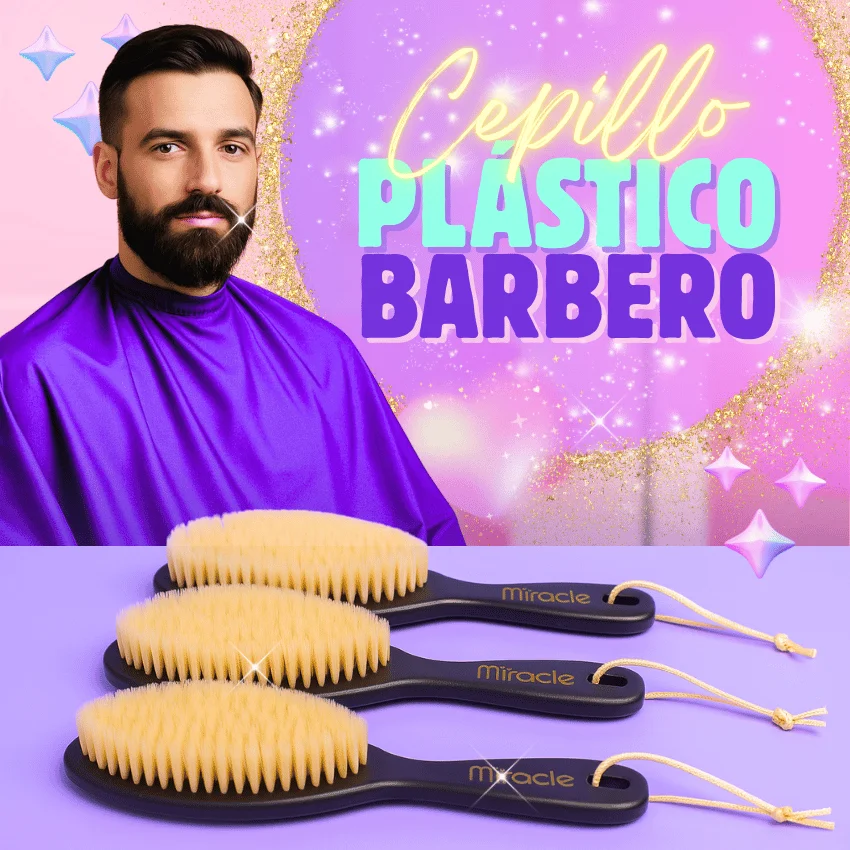 Cepillo Plástico Barbero