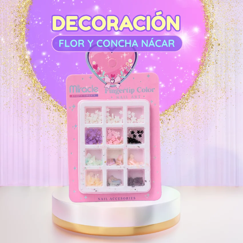 Decoración Flor y Concha Nácar - imagen 1
