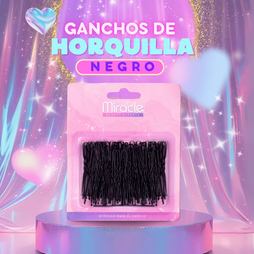 Gancho de Horquilla Negro