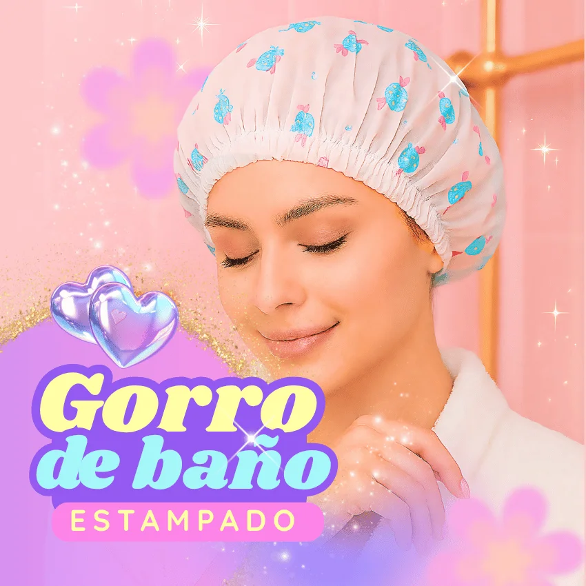 Gorro de Baño Estampado - imagen 1