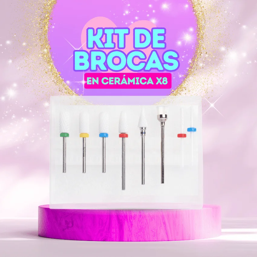 Kit de Brocas Cerámica x 8