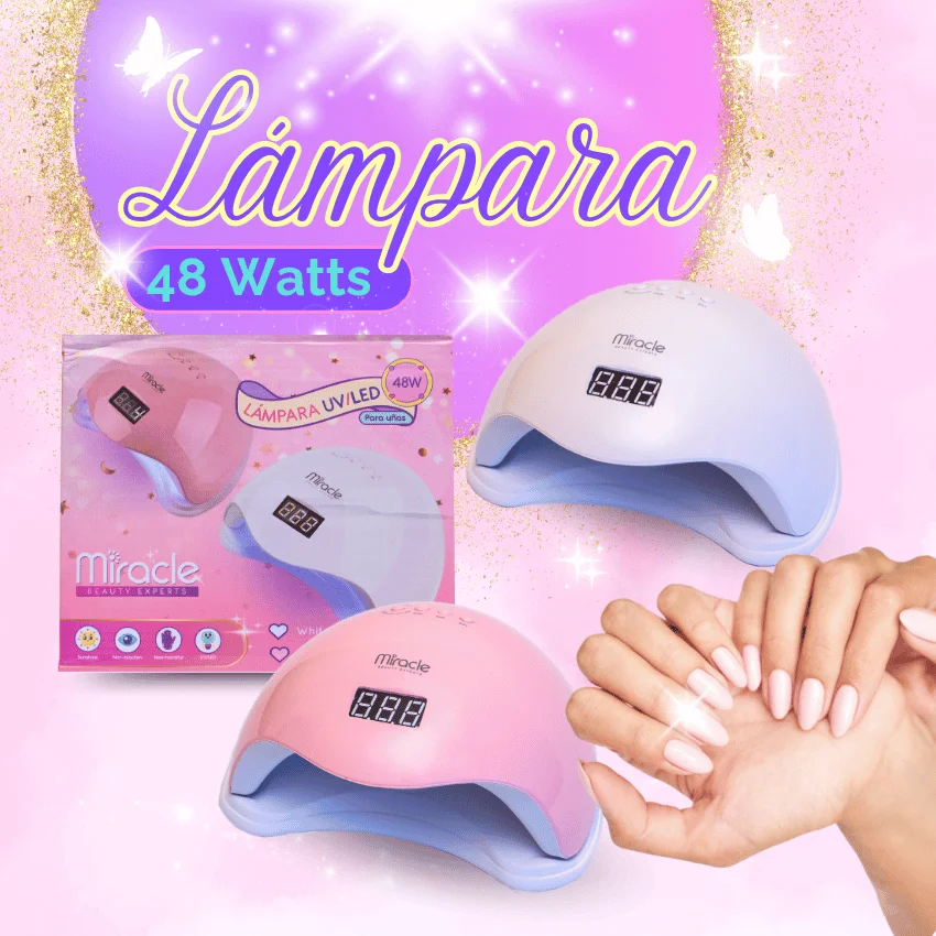 Lámpara UV/LED 48 watts matte