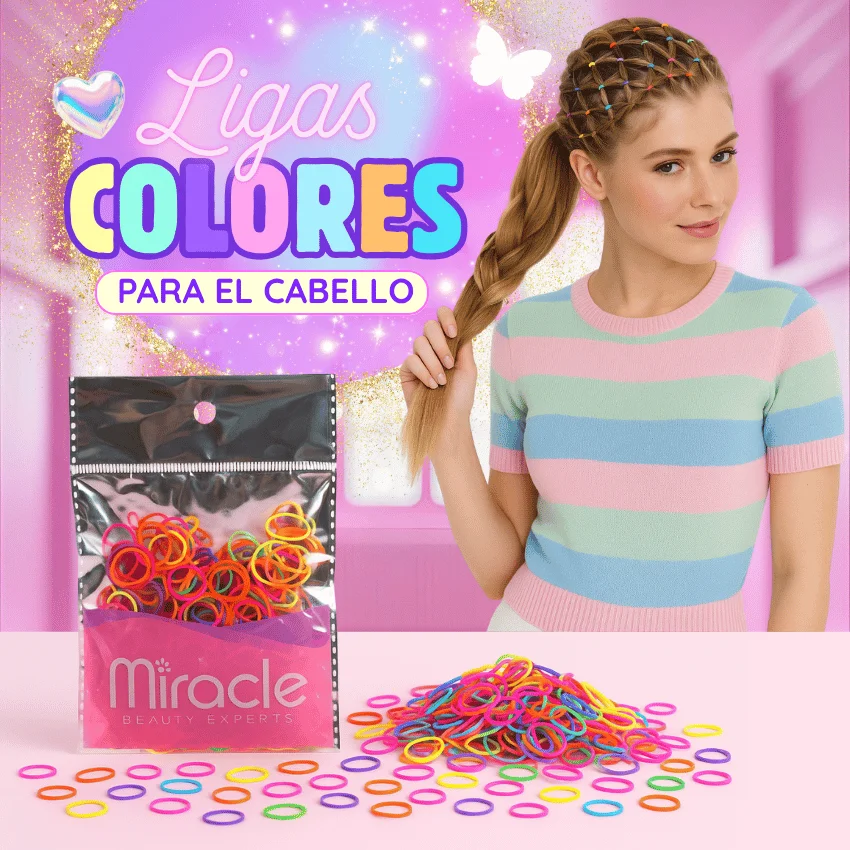 Liga Colores para Cabello
