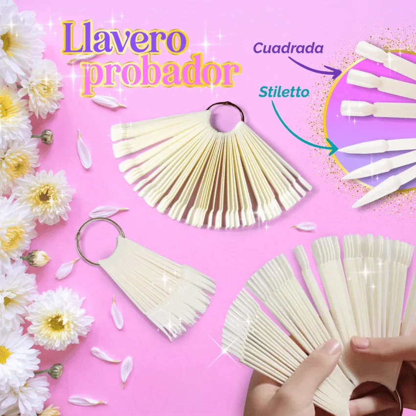 Llavero de Uñas x 50 Uds