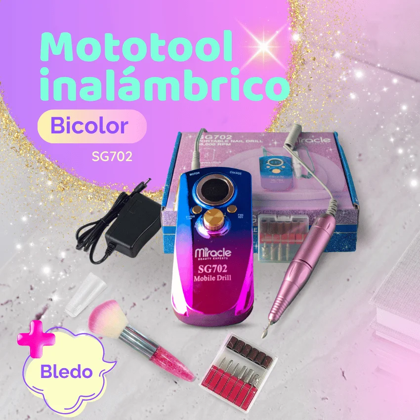 Motor Tool Inalámbrico Bicolor + Bledo SG702