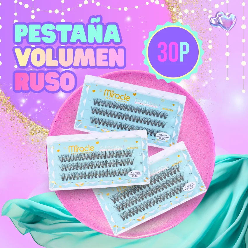 Pestaña Rusa 30 Pelitos - imagen 1