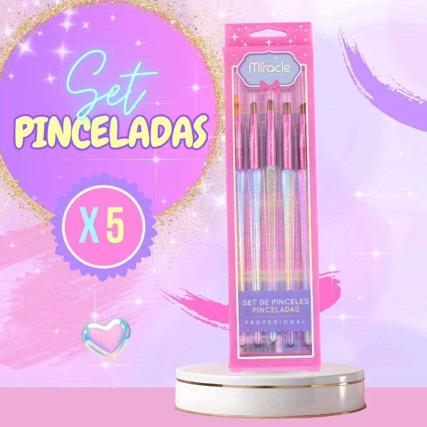 Set Pinceladas x5
