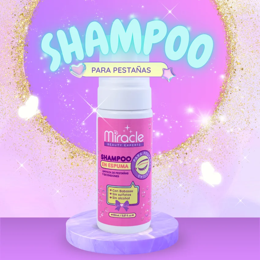 Shampoo para pestañas