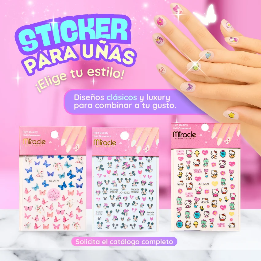 Stickers de Uñas con Diseño